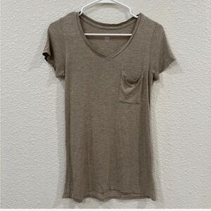 Mossimo Supply Co Green Fitted Short Sleeve T-Shirt